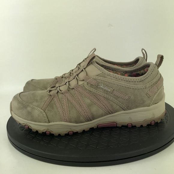 Skechers Seager Hiker Tan Water Resistant Slip On Shoes 158420 Women’s Size 7 - Picture 8 of 12